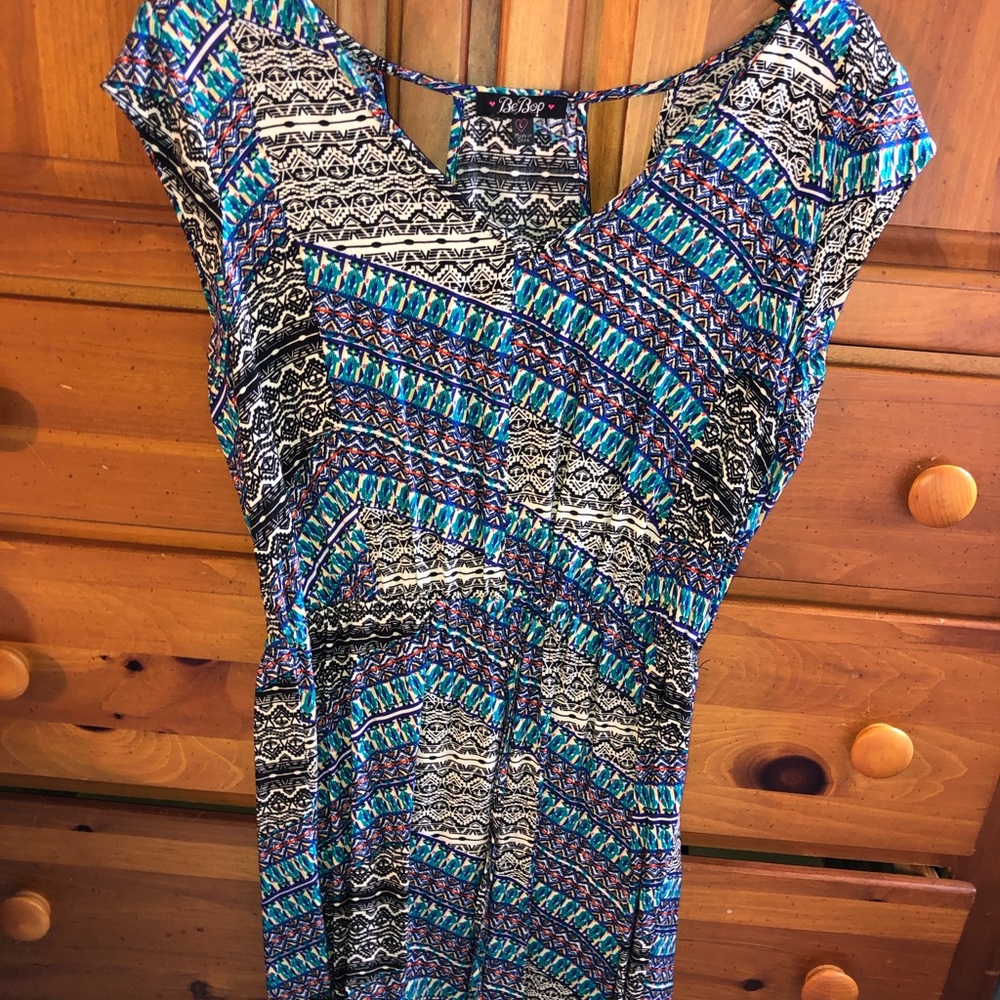 Summer Blue Designed dress
